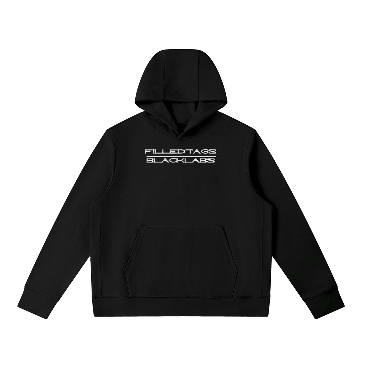 Filled Tags and Blacklabs Pullover Hoodie